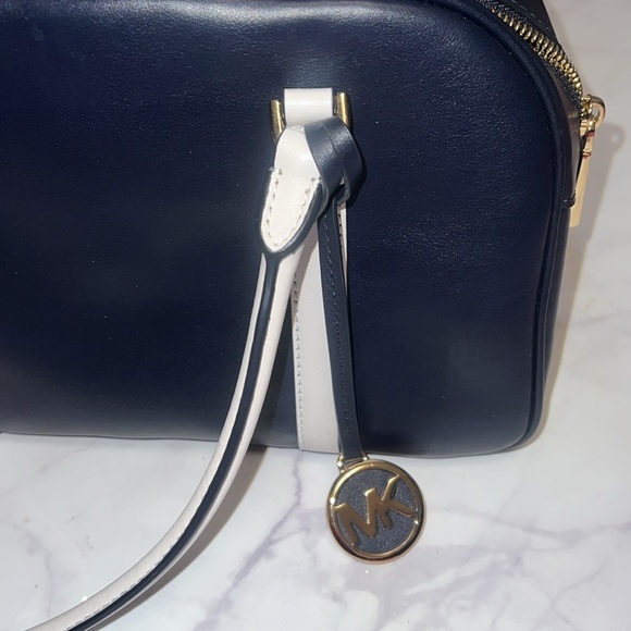 Navy Michael Kors Purse - Picture 8 of 8